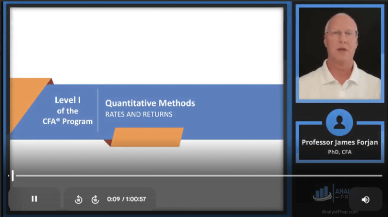 2025 CFA Level 1 AnalystPrep Video with Notes