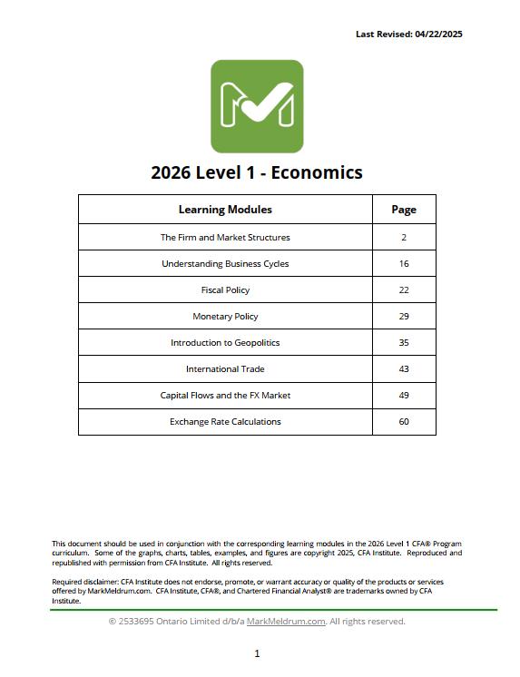 mm2026.png CFA 2026 Level 1 Mark Meldrum Notes, Pre-Requisites, Seminars, Formula Sheet