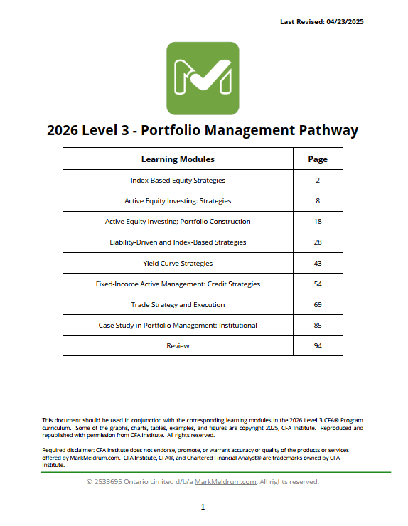 mml32026pm.png CFA 2026 Mark Meldrum Level 3 Notes Portfolio Management Pathway