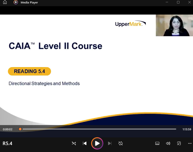 screenshot_2026-03-27_163119.png CAIA 2026 Level 2 UpperMark Videos with Workbook